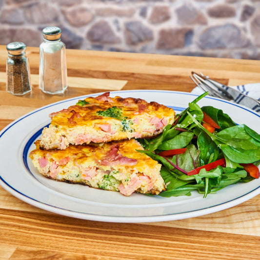 Wood Smoked Shredded Ham Frittata