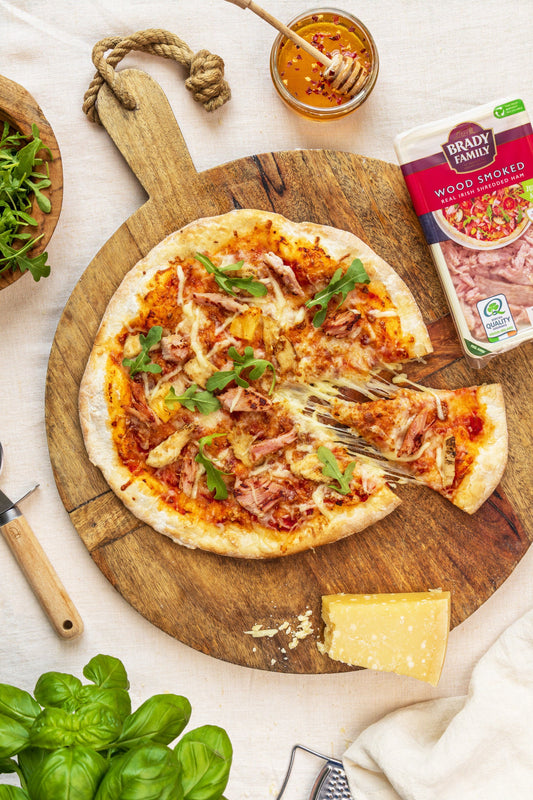 Easy sweet & spicy DIY pizza