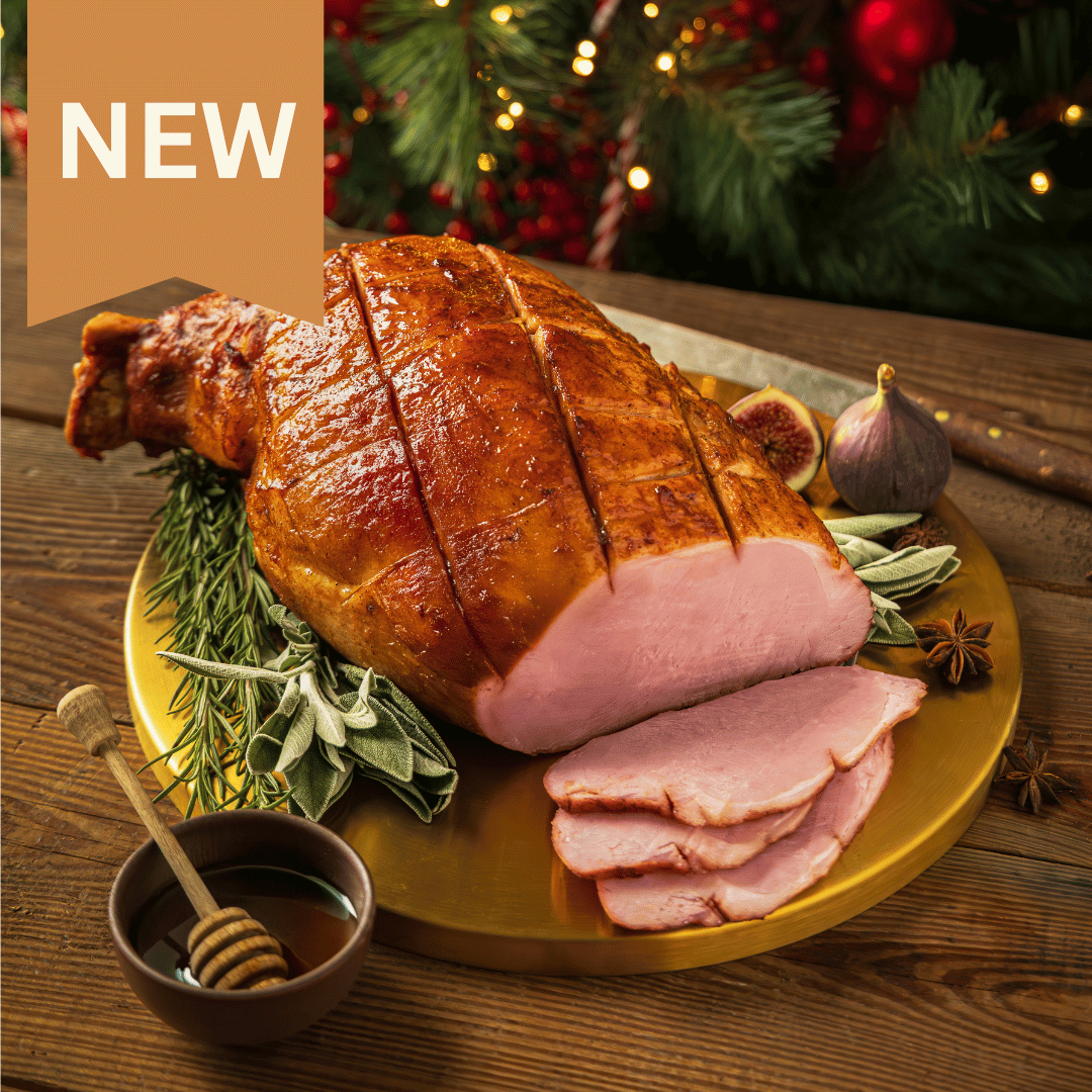 Brady Family Christmas Silverside Ham on the Bone (3.3kg)