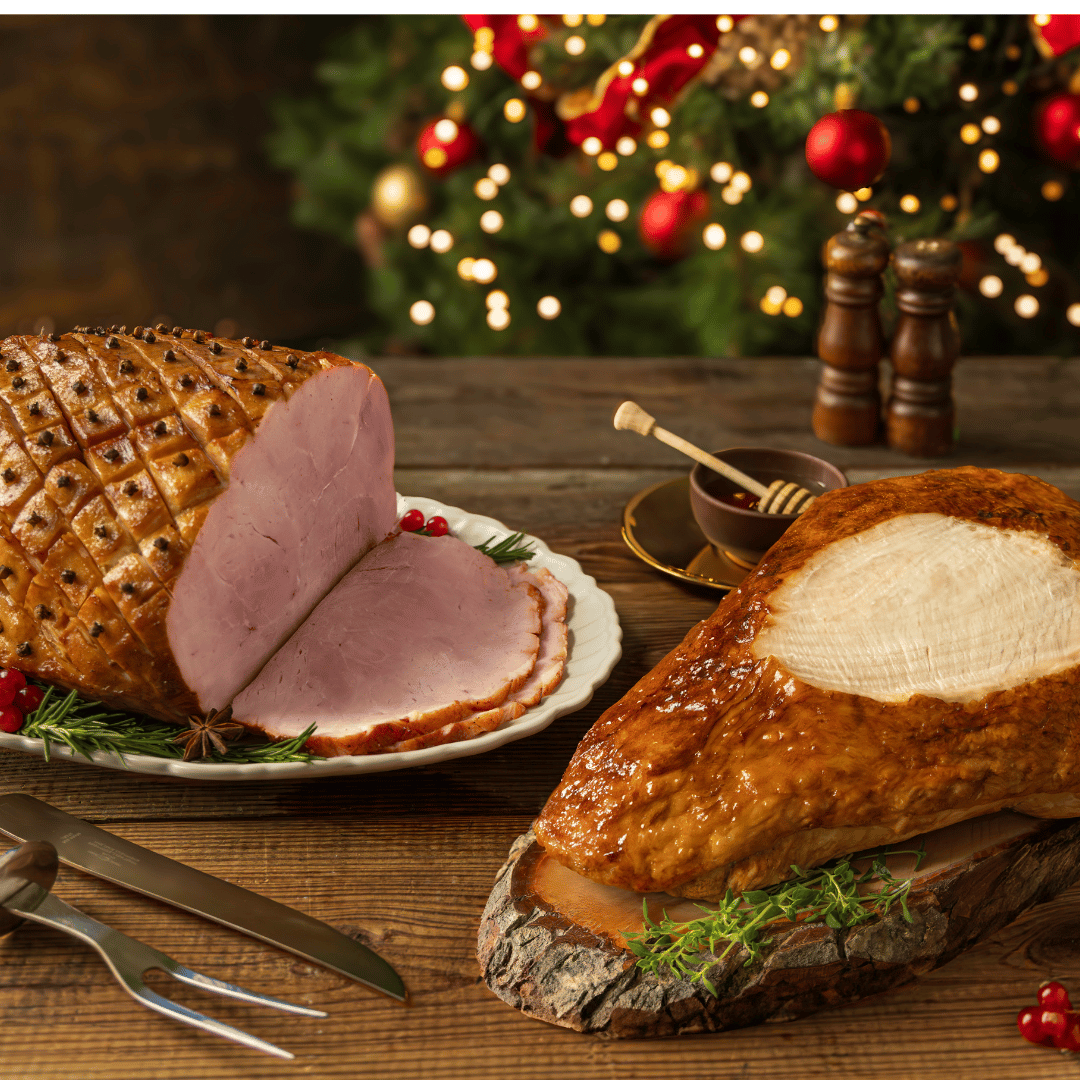 Brady Family Ham (4kg) & Brady Family Turkey (1.8kg)