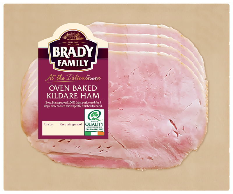 Brady Family at the Delicatessan Baked Ham