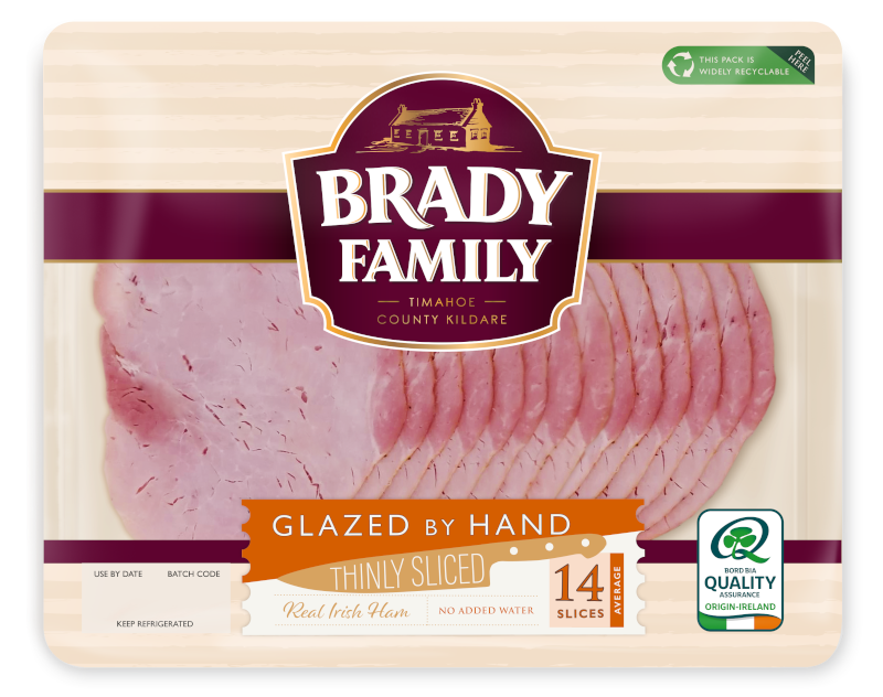Brady Family Thinly Sliced Glazed by Hand Ham